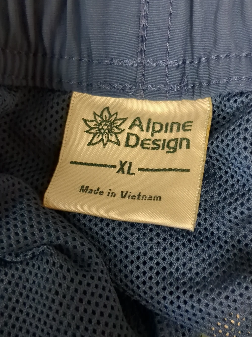 Alpine Design Men's Navy Blue Swim Trunks